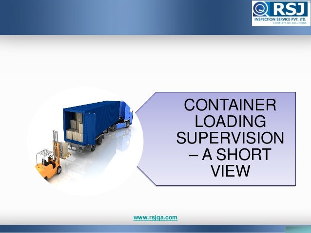 Container loading inspection