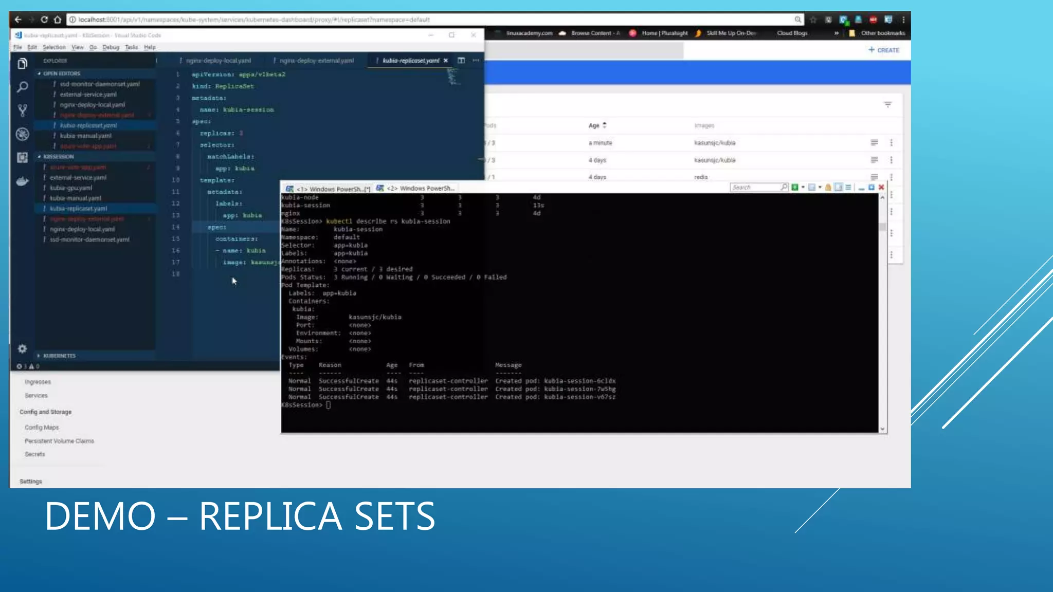 DEMO – REPLICA SETS
 