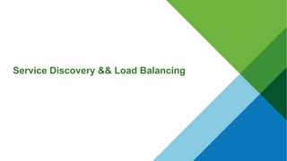 Service Discovery && Load Balancing
 