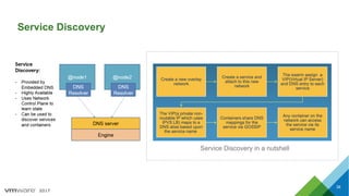 2017
Service Discovery
38
Service Discovery in a nutshell
 