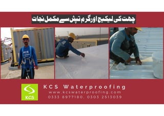 Container roof waterproofing services