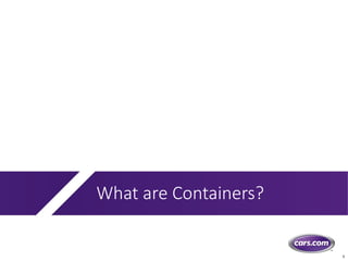 containers-in-cloud introduction to ppts | PPTX