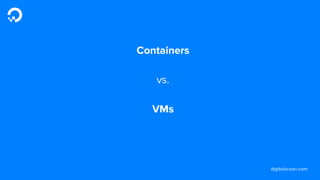 digitalocean.com
Containers
vs.
VMs
 