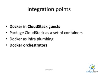 Containers and CloudStack | PPTX