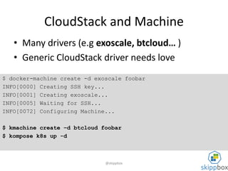 Containers and CloudStack | PPTX