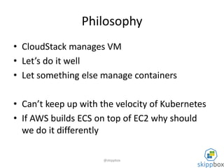 Containers and CloudStack | PPTX