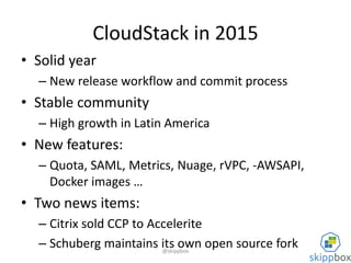 Containers and CloudStack | PPT