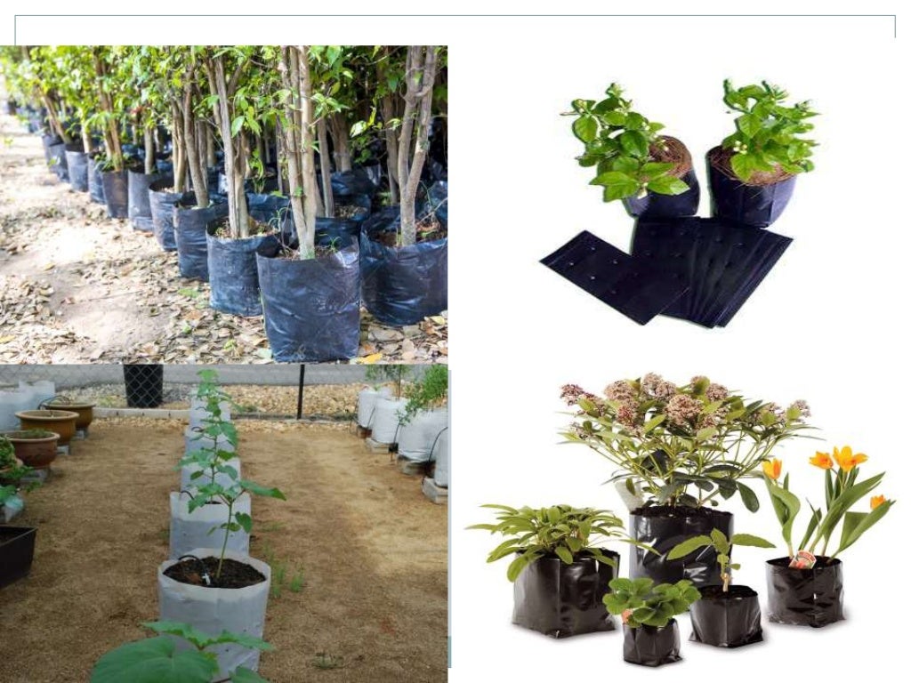 PLANT CONTAINERS AND NURSERY EQUIPMENTS