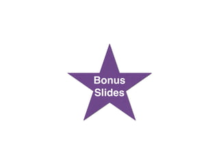 Bonus
Slides
 