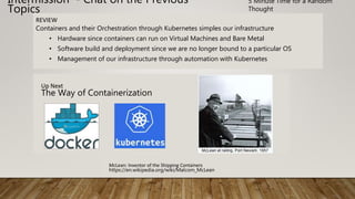 Containers and Why They Matter | PPTX
