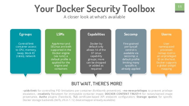 Docker London: Container Security