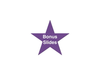 Bonus
Slides
 