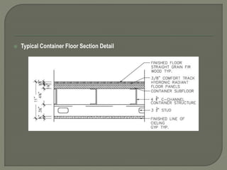 Containers-modular construction technology | PPTX