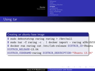 docker run image from tar docker run image from tar