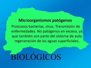 Contaminación del agua | PPTX