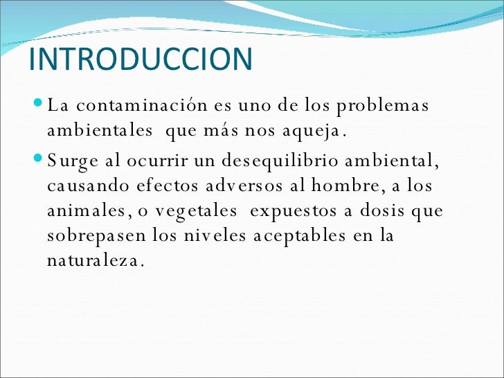 Un Texto Expositivo Sobre La Contaminación Ambiental es.slideshare.net