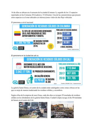 Contaminación ambiental causada por el mal manejo de basuras y residuos ...
