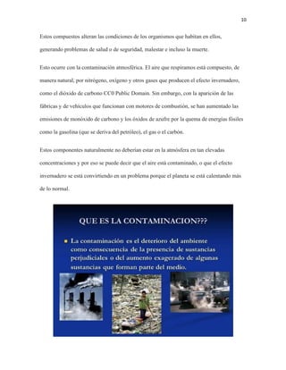 Contaminación ambiental causada por el mal manejo de basuras y residuos ...