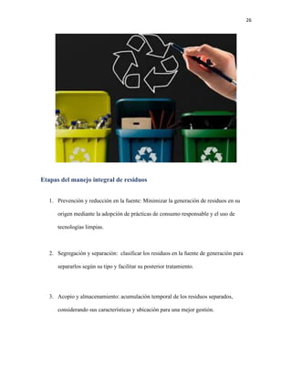 Contaminación ambiental causada por el mal manejo de basuras y residuos ...