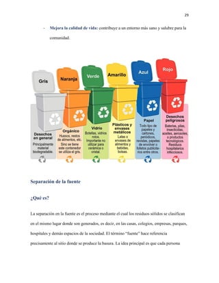 Contaminación ambiental causada por el mal manejo de basuras y residuos ...