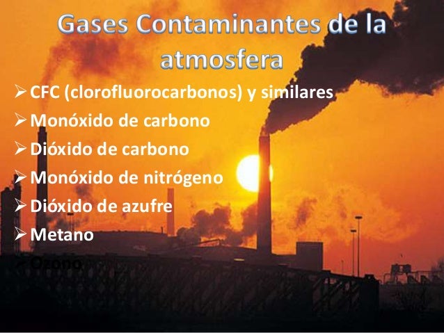 Contaminación atmosférica