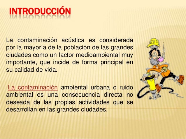 Contaminación auditiva 123