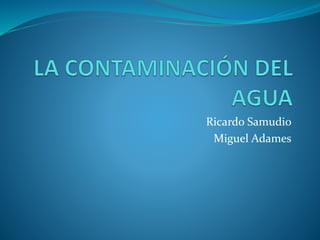 Ricardo Samudio
Miguel Adames
 