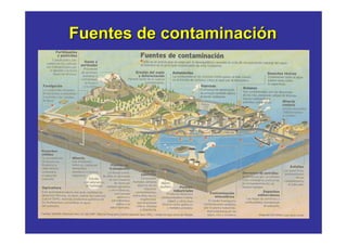 Fuentes de contaminación
 