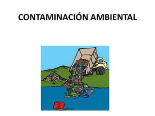 CONTAMINACIÓN AMBIENTAL

 