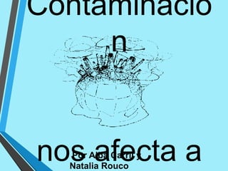 Contaminació
n
nos afecta aPor Alba Carril y
Natalia Rouco
 