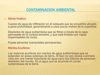 Contaminacion Ambiental