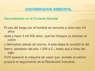 Contaminacion Ambiental