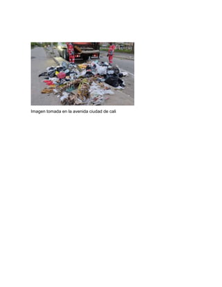 Imagen tomada en la avenida ciudad de cali
 