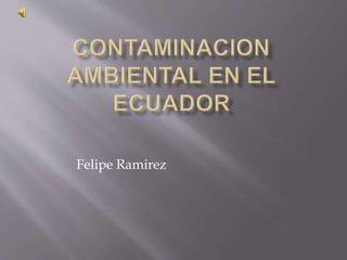 Felipe Ramirez
 