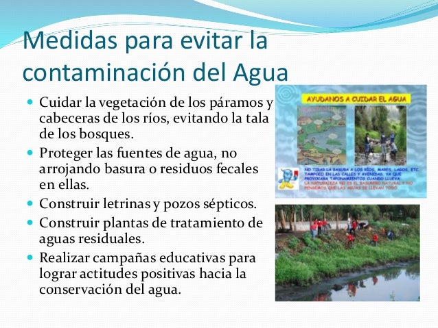 Evitar La Contaminacion