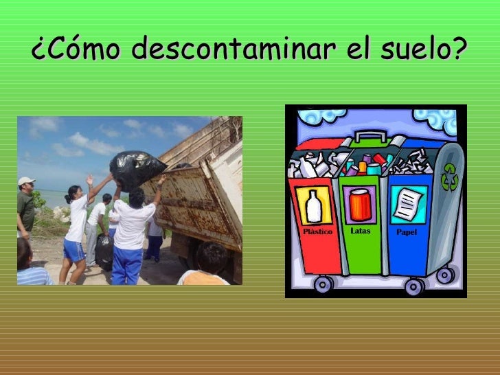 CONTAMINACION DE LOS SUELOS RA CONTAMINACION DE LOS SUELOS RA