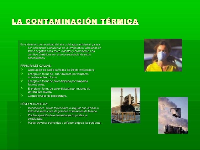 Contaminacion sus formas y soluciones