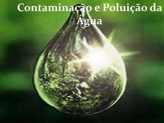 Contaminação e Poluição da Água 