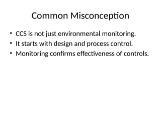 Contamination Control Strategy in Sterile Facilities: Annex 1 ...