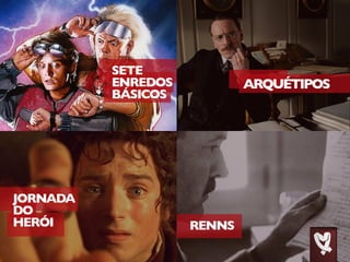 JORNADA
DO
HERÓI RENNS
SETE
ENREDOS
BÁSICOS
ARQUÉTIPOS
 