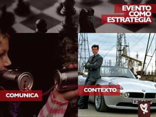 EVENTO
COMO
ESTRATÉGIA
COMUNICA
CONTEXTO
 