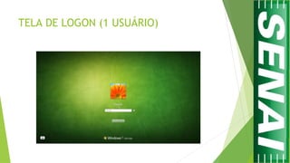 TELA DE LOGON (1 USUÁRIO)
 
