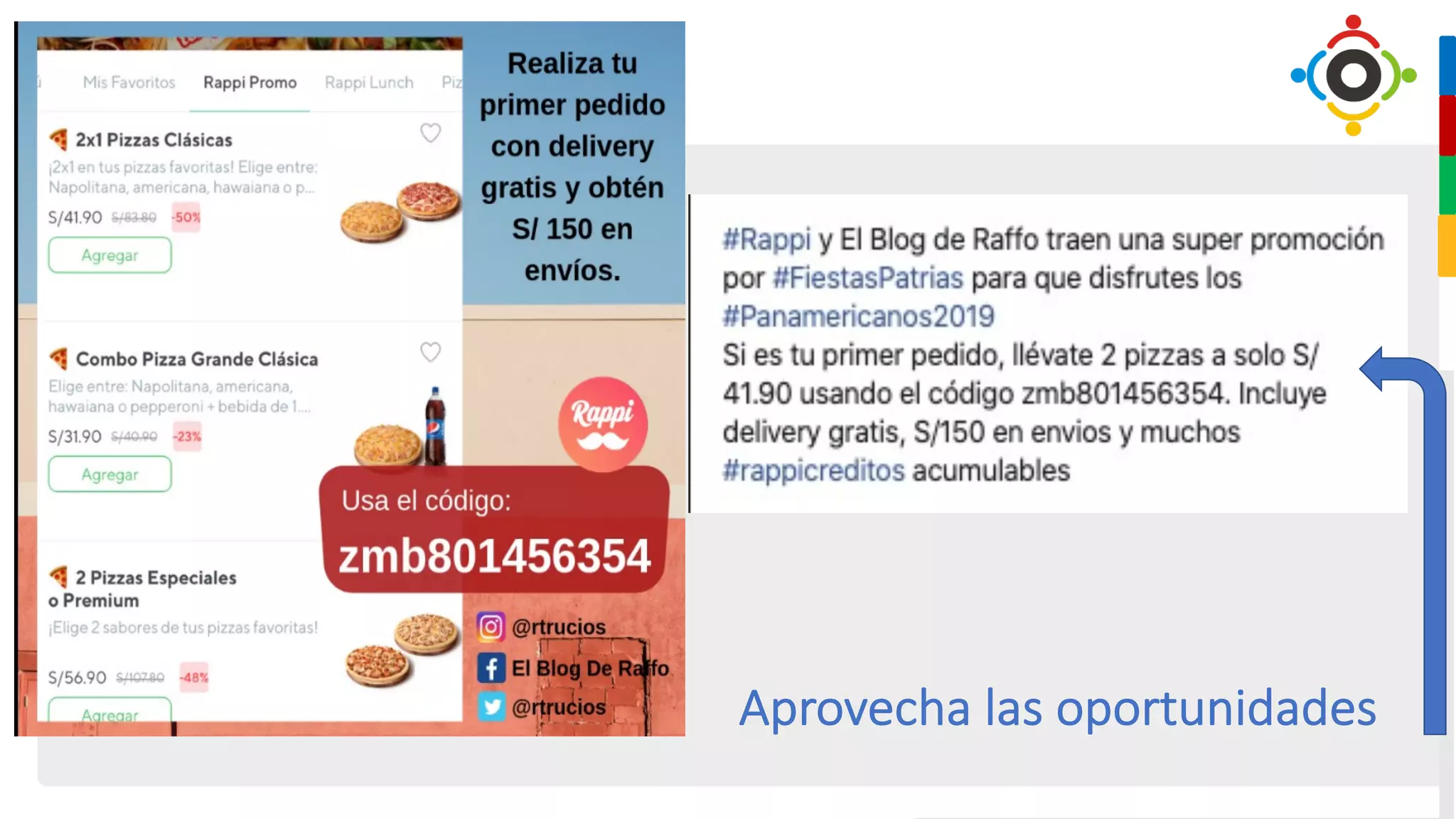 Aprovecha las oportunidades