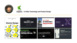 in Video Technology and Product Design
 