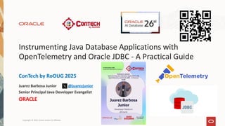 Instrumenting Java Database Applications with OpenTelemetry and Oracle ...