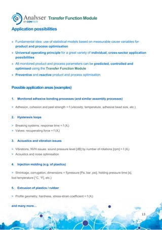 Contech analyser for_robust_design_v1.6_en | PDF