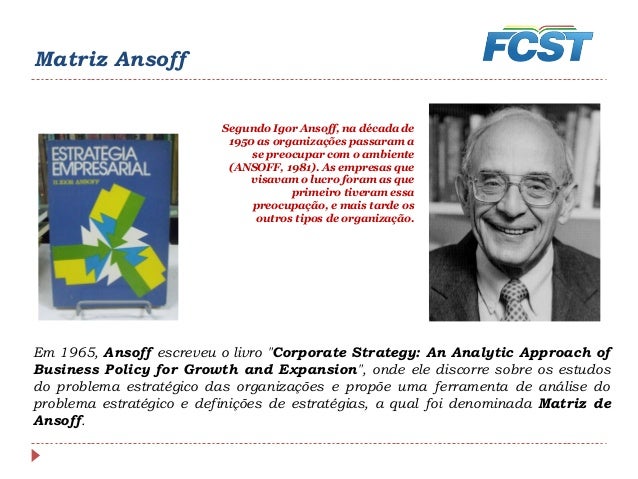 ansoff 1965 corporate strategy pdf