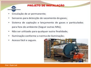 Prof.: Paulo Luiz
P L S E G
PROJETO DE INSTALAÇÃO
 