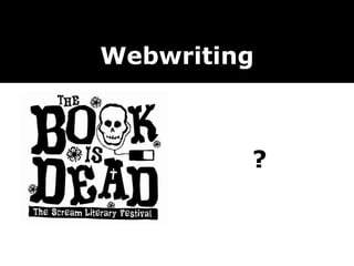 Webwriting ? 