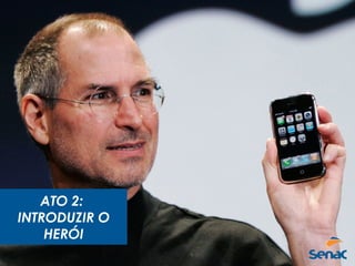 ATO 2:
INTRODUZIR O
HERÓI
 